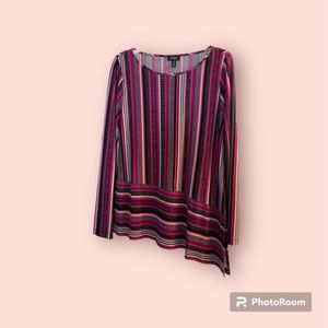 Jones New York shirt\top Size Large , Never Worn, multiple color Pinks,